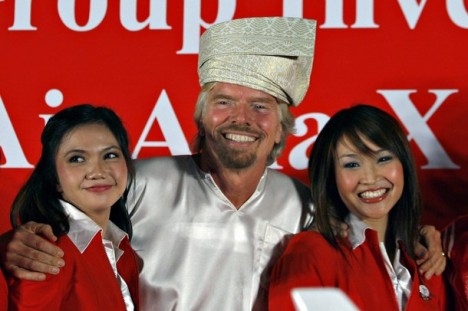 Richard Branson airasiaX