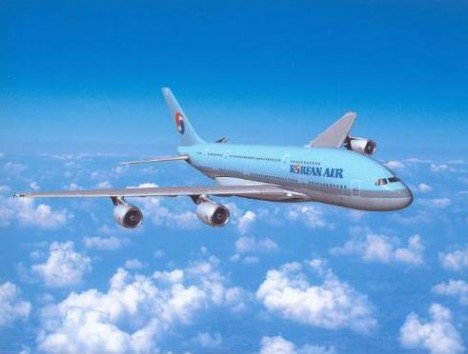 Korean Air A380 superjumbo