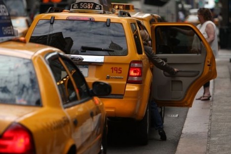 New York City taxi cabs