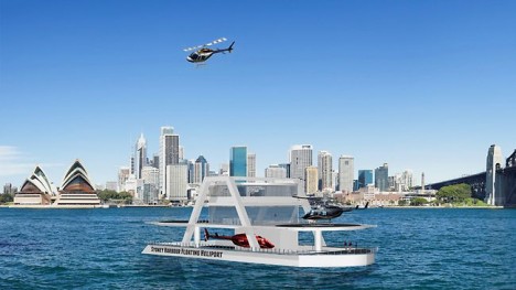 sydney harbour heliport