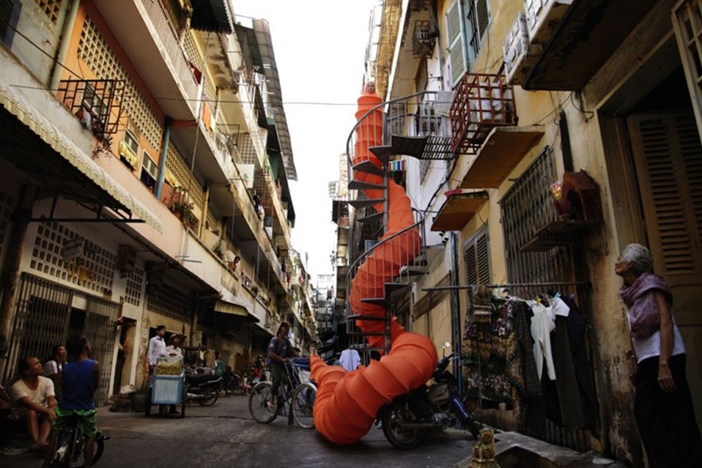 The Buddhist Bug Project Travels Through Cambodia Designboom 02