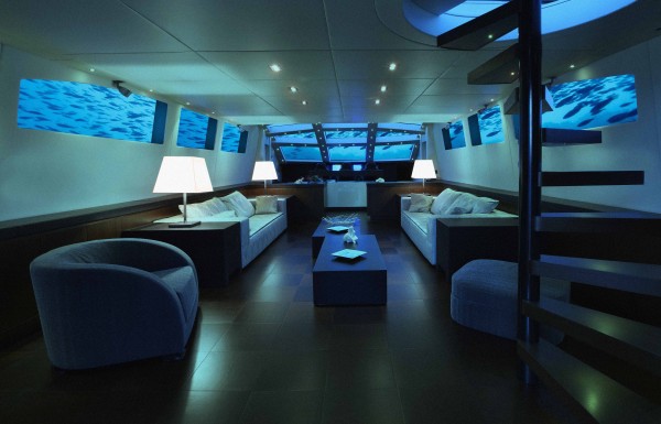 luxury submarine lounge