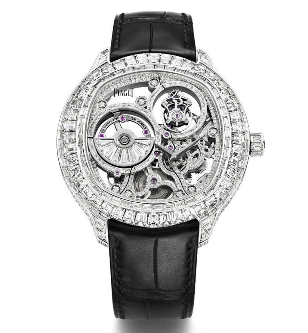 Piaget Emperador Coussin Tourbillon Diamond Set Automatic Skeleton