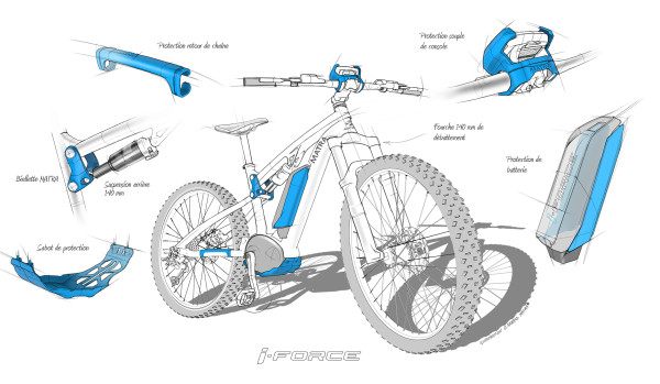 Matra electric mountain bike