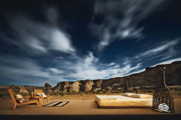 Amangiri open-roof suite