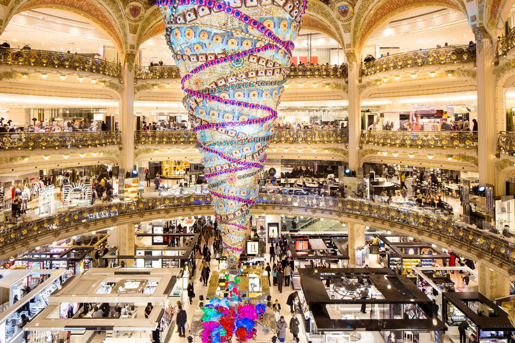 Galeries Lafayette Christmas 2014 LUXUO