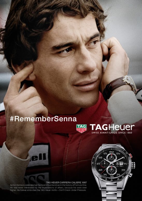TAG Heuer presents the Ayrton Senna Collection
