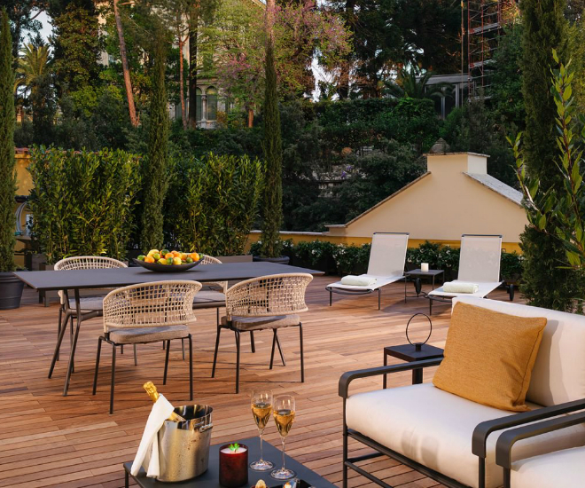 Rome hotel eden aurora suite terrace landscape luxuo 660x550 luxuo Roma hotel eden