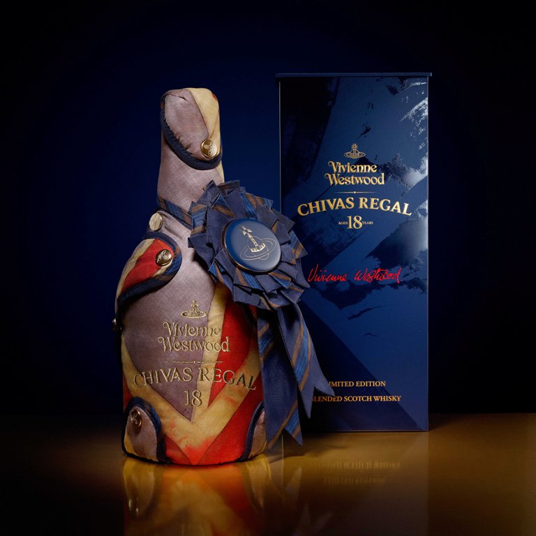 Chivas Regal 18年 Vivienne Westwood 限定版 Westwood Teams Up With Chivas Regal