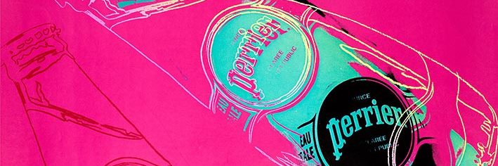 Perrier releases Andy Warhol-inspired bottles