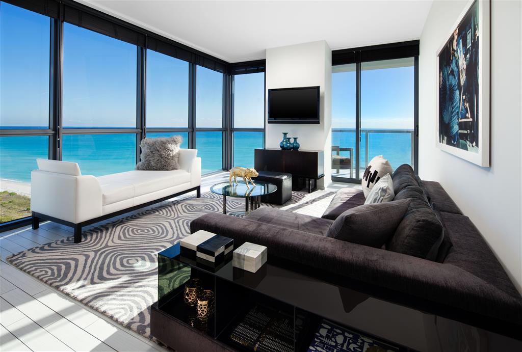 W South Beach Living Room Luxuo W South Beach Living Room