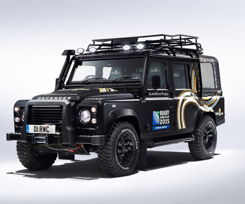 Land Rover reveals Rugby World Cup Defender