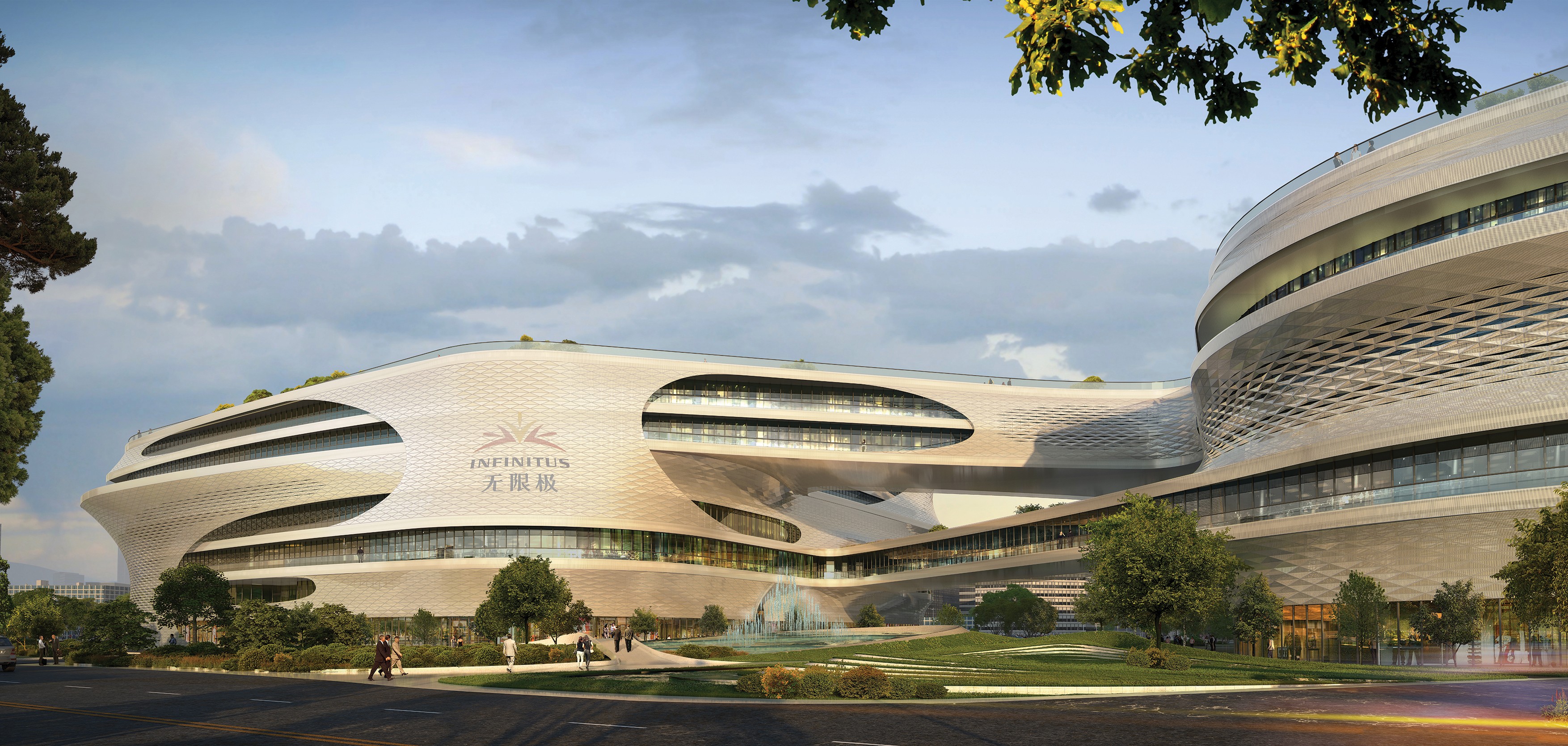 Zaha Hadid Architects for Guangzhou Infinitus Plaza