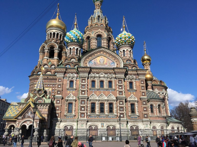 ジグソーパズル st.PETERSBURG CHURCH Puzzled - St. Petersburg Church - 3D Jigsaw Puzzle - 705