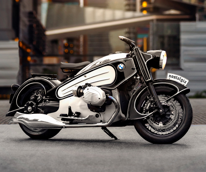 Nostalgia Motorcycle: reviving the mythological BMW R7 - LUXUO