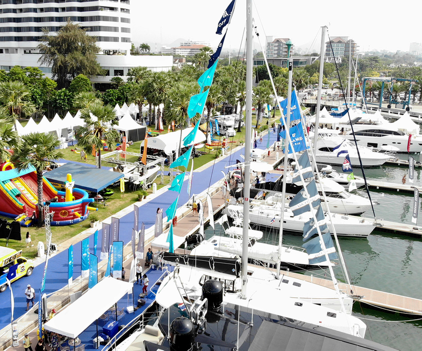 Ocean Marina Pattaya Boat Show Displays Yachting Lifestyle LUXUO