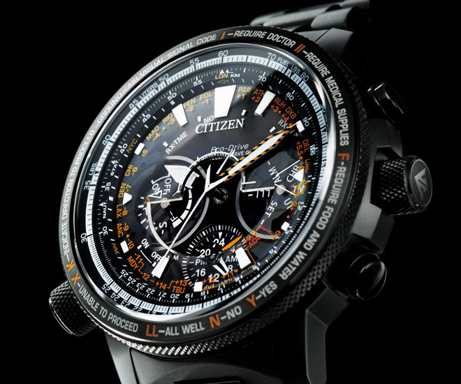 citizen satellite wave gps promaster
