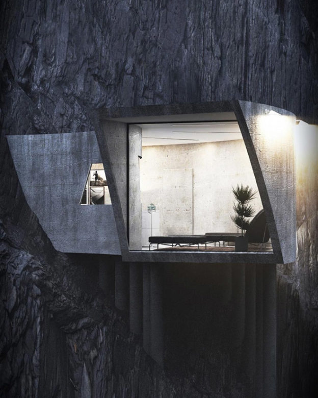 Reza Mohtashami Designs The Sinisterly Beautiful Concrete House Lux Hub