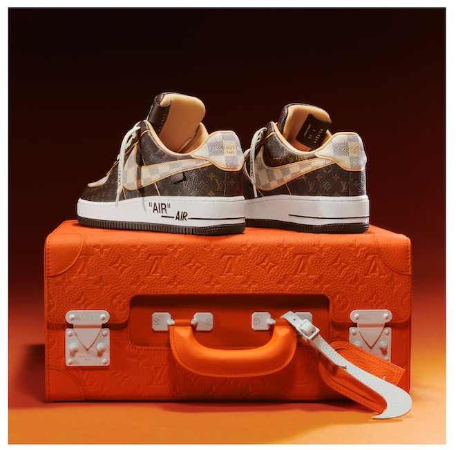 Louis Vuitton x Nike “Air Force 1” by Virgil Abloh Debuts On