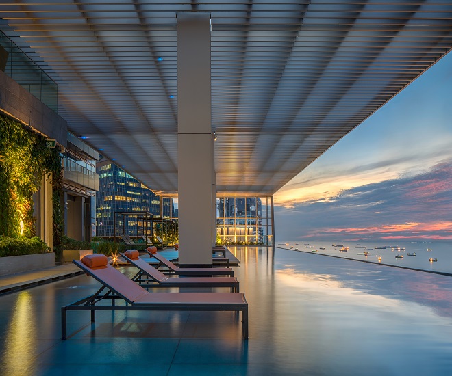 View of Wallich Residence — Luxurious Sky-High Living