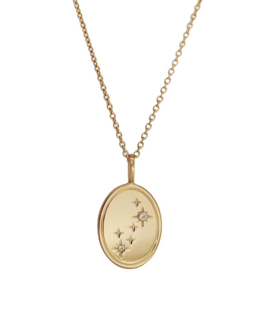 Curious Creatures’s Constellation Leo necklace