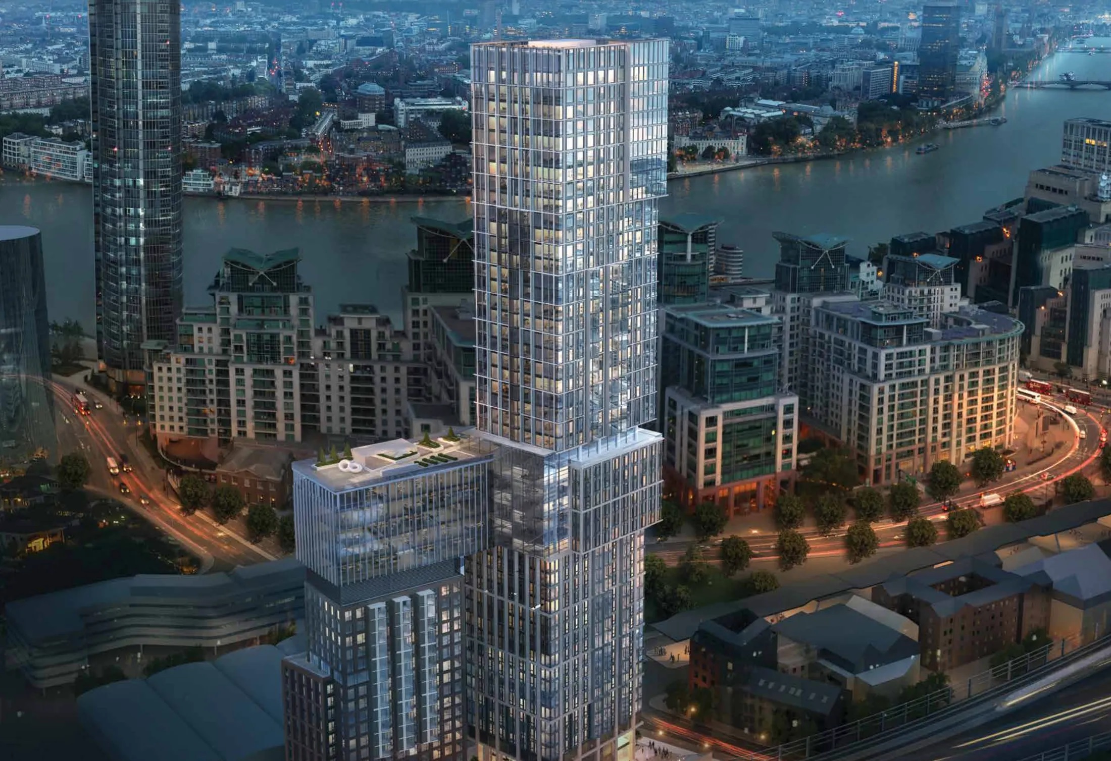 Nine Elms Tower, London