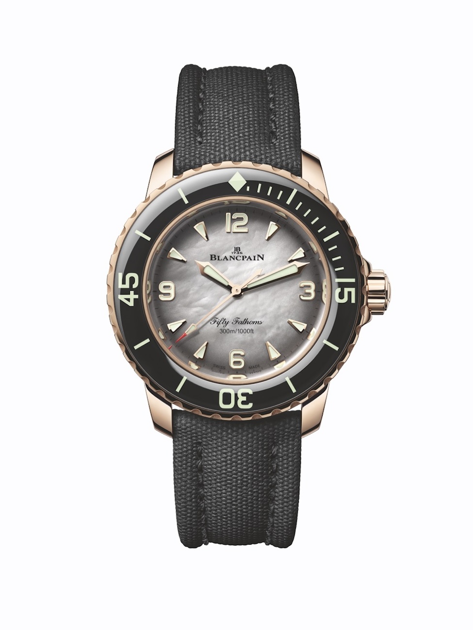 Blancpain Gold Black Watch