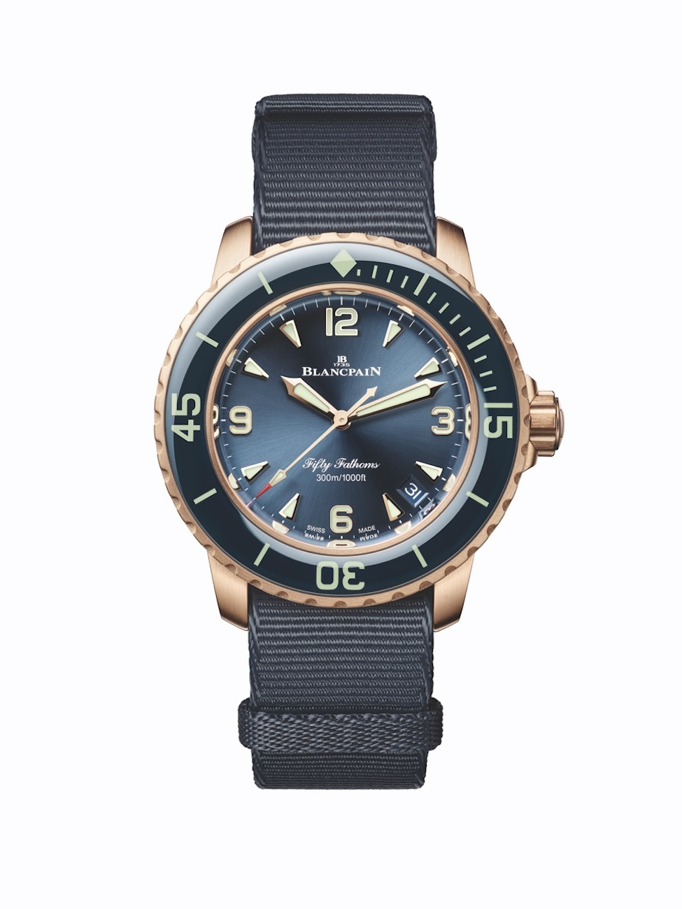 Blancpain Blue Gold Watch