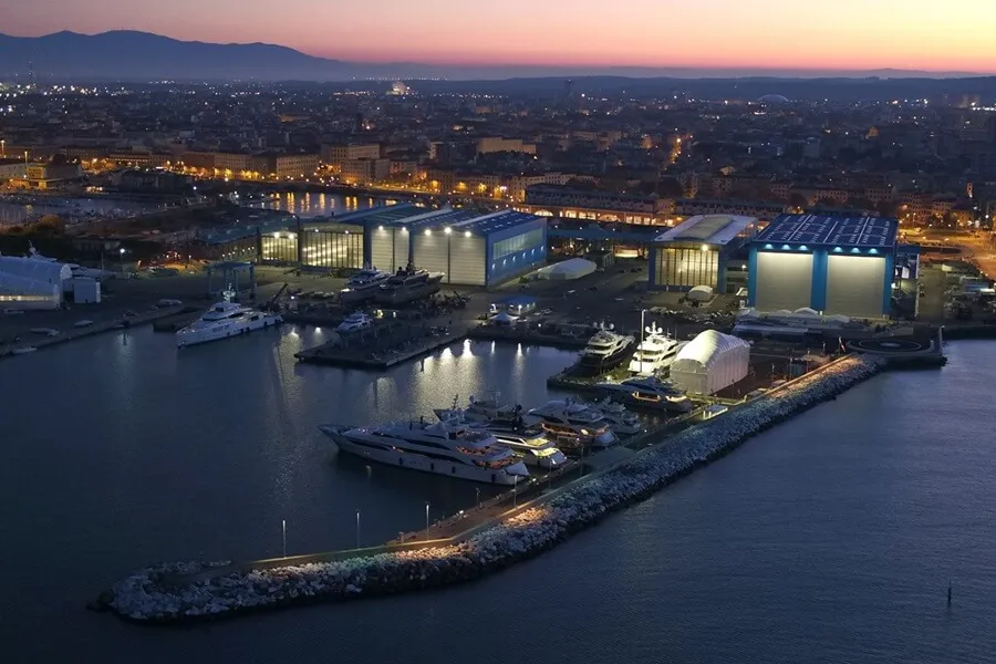 Benetti’s Livorno shipyard