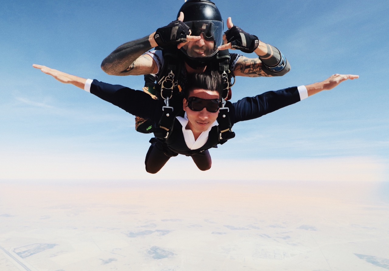 Skydiving