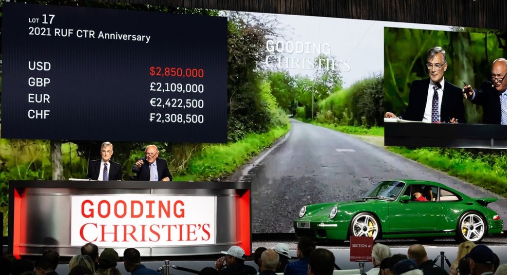 Ruf Porsche, Gooding Christie's. Foto de Hanna Yamamoto
