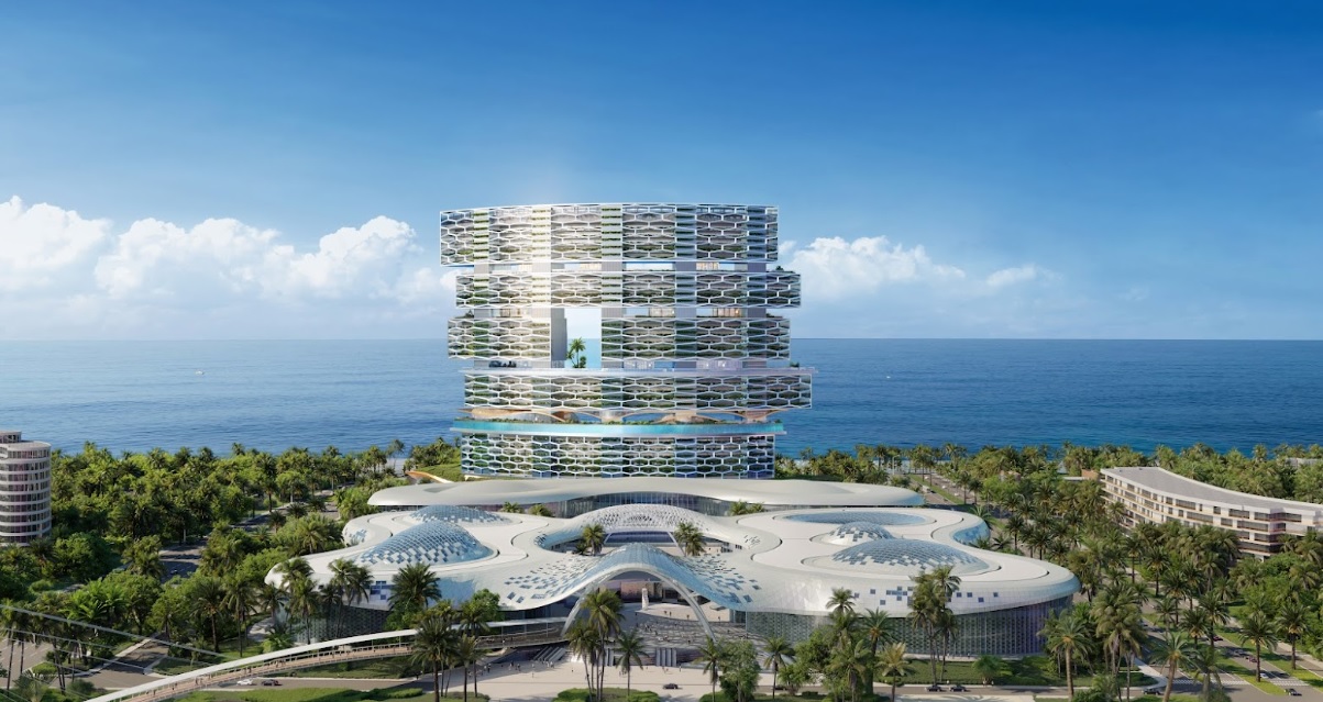 Sanya Horizons, oficina Ole Scheeren.