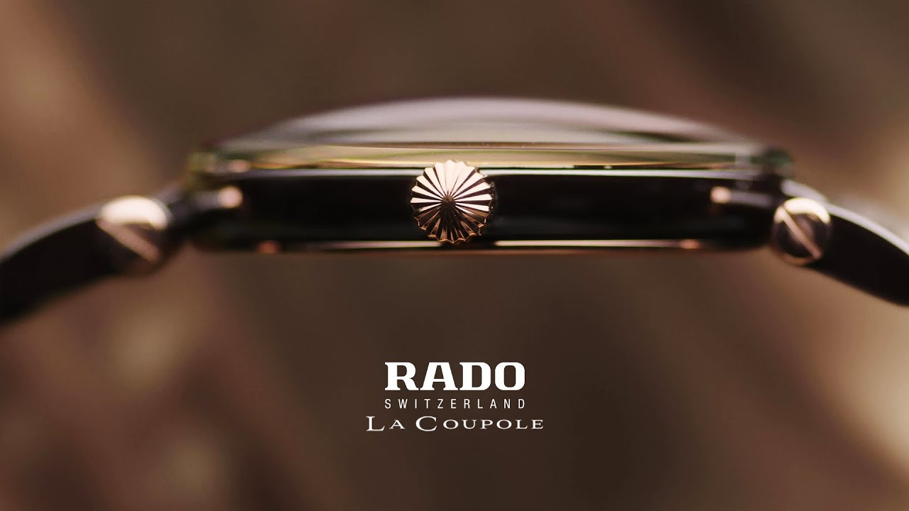 Rado LaCoupole Sculpted Elegance in High-Tech Ceramic