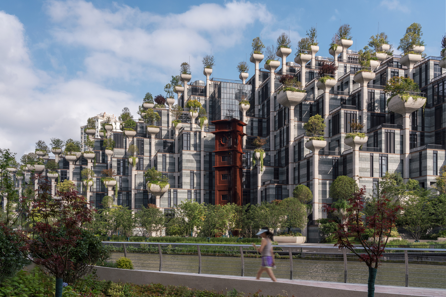 “1000 árboles” de Heatherwick, Shanghai