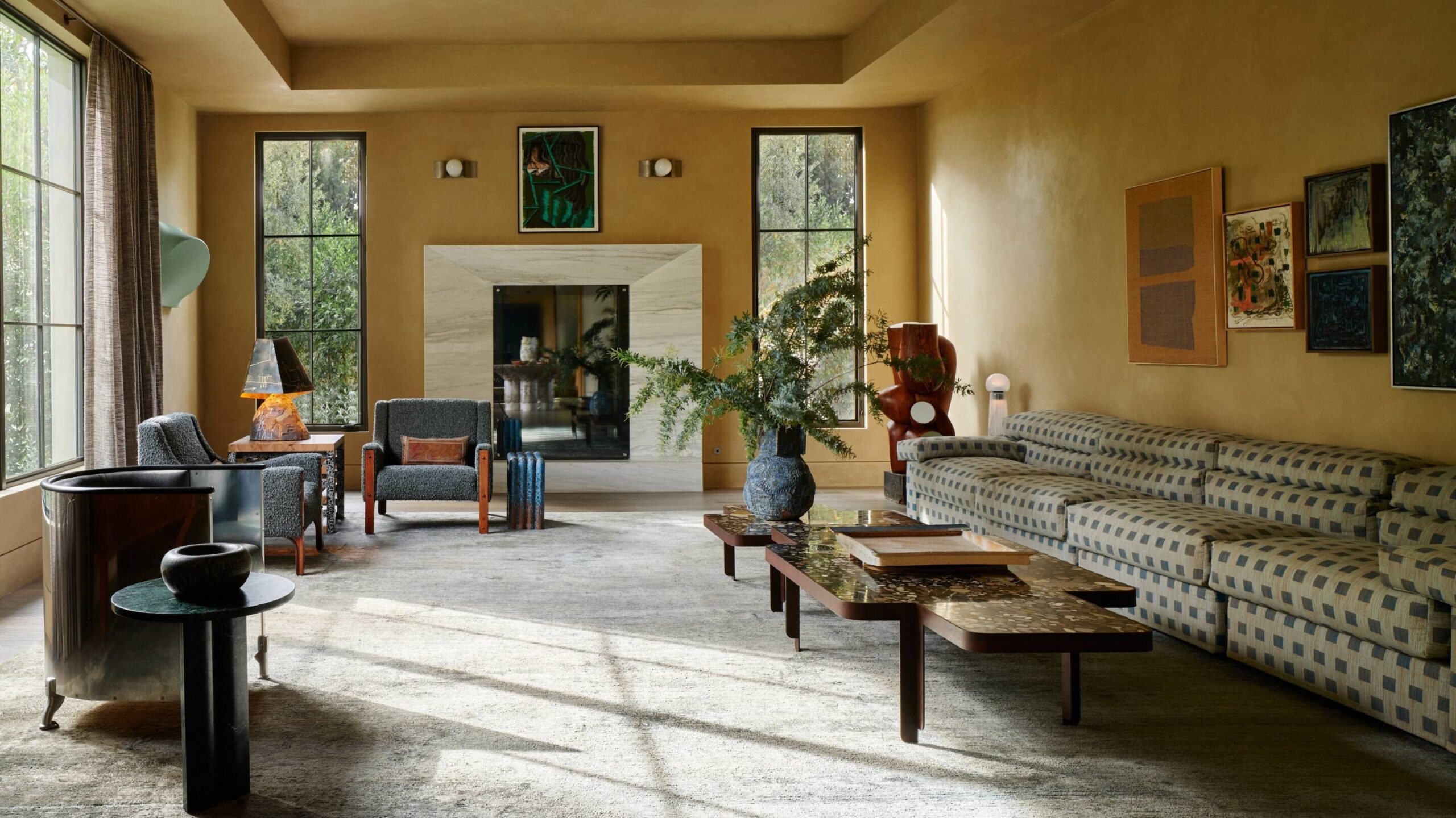 Lupine home designed by Kelly Wearstler