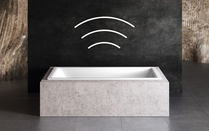 Kaldewei Sound Wave tub