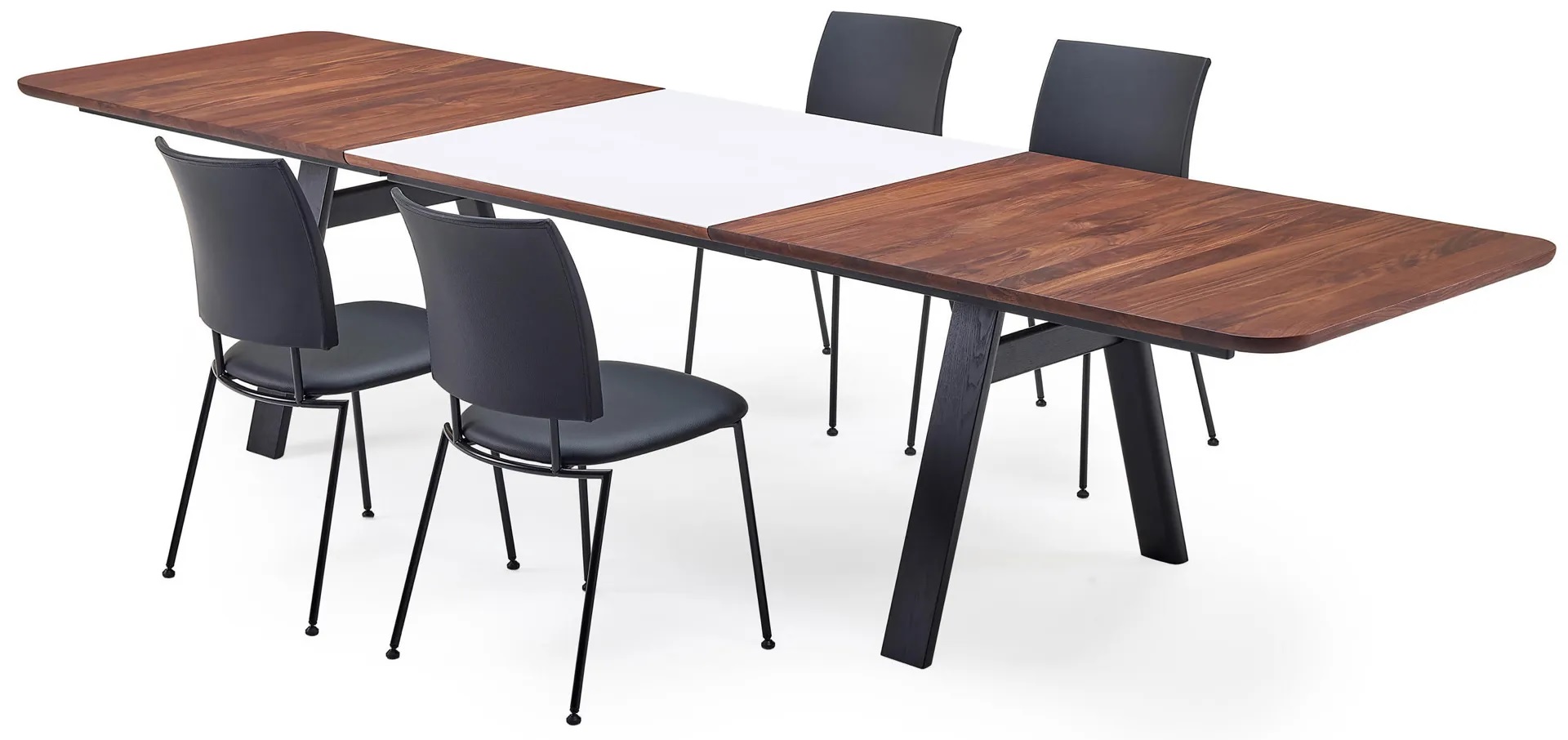 Chess extended dining table by Sren Nissen & Ebbe Gehls