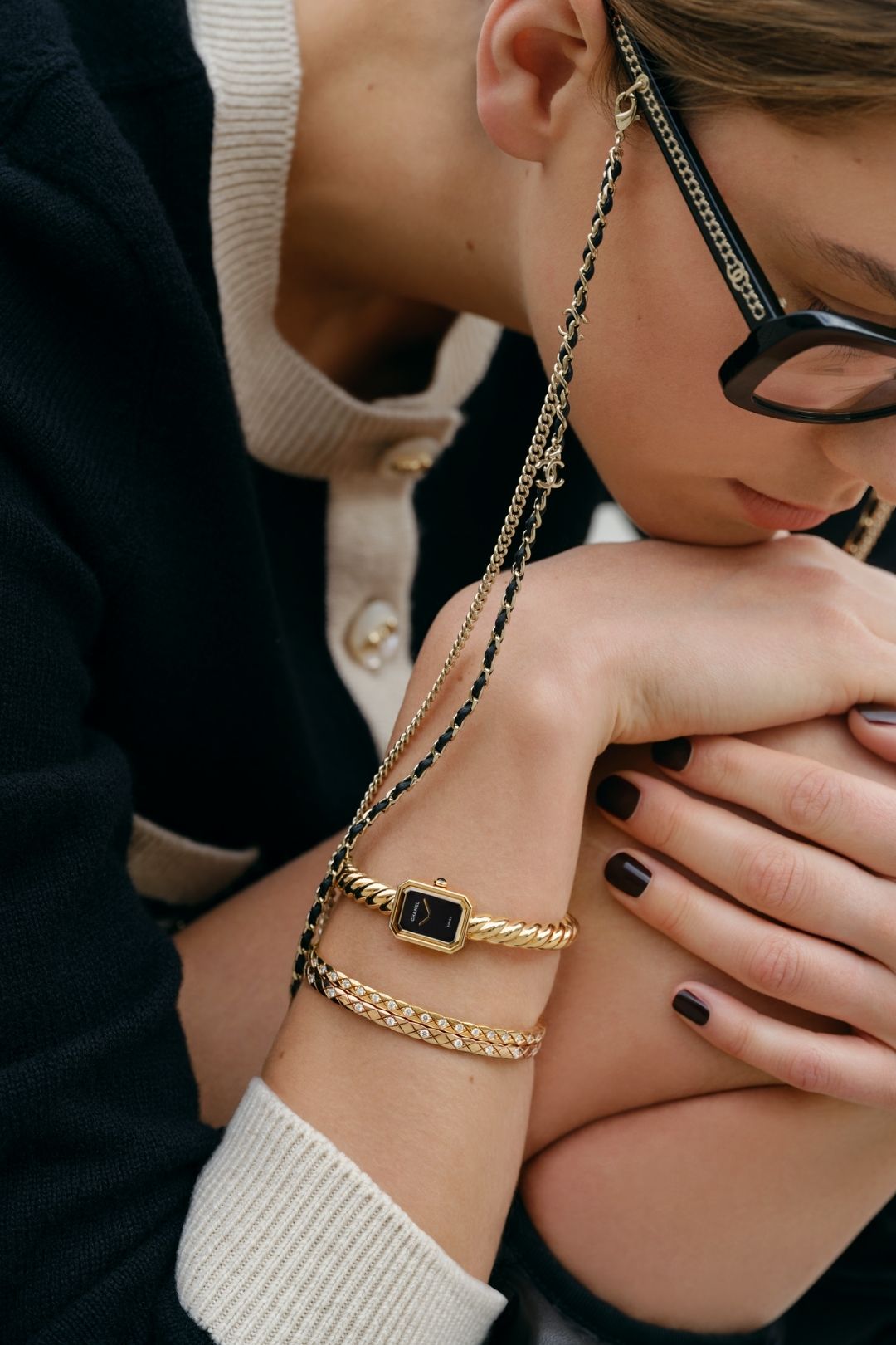 Chanel Première Galon in 18-carat yellow gold