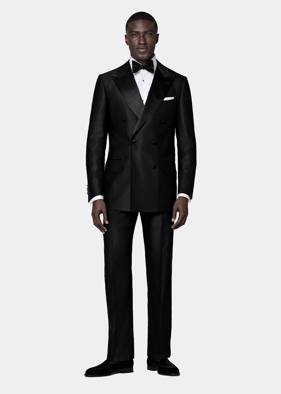 Black Tailored Fit Milano Tuxedo