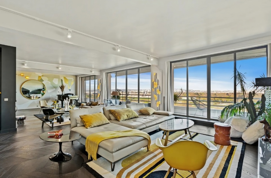 Home with panoramic views of Paris skyline, engelvoelkers.com