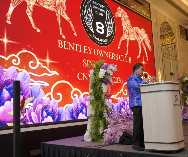 Bentley Owners Club Singapore celebra la undécima gala del Año Nuevo Lunar en The St. Regis